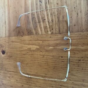 Gold Blue Light RayBan Glasses Barely Worn